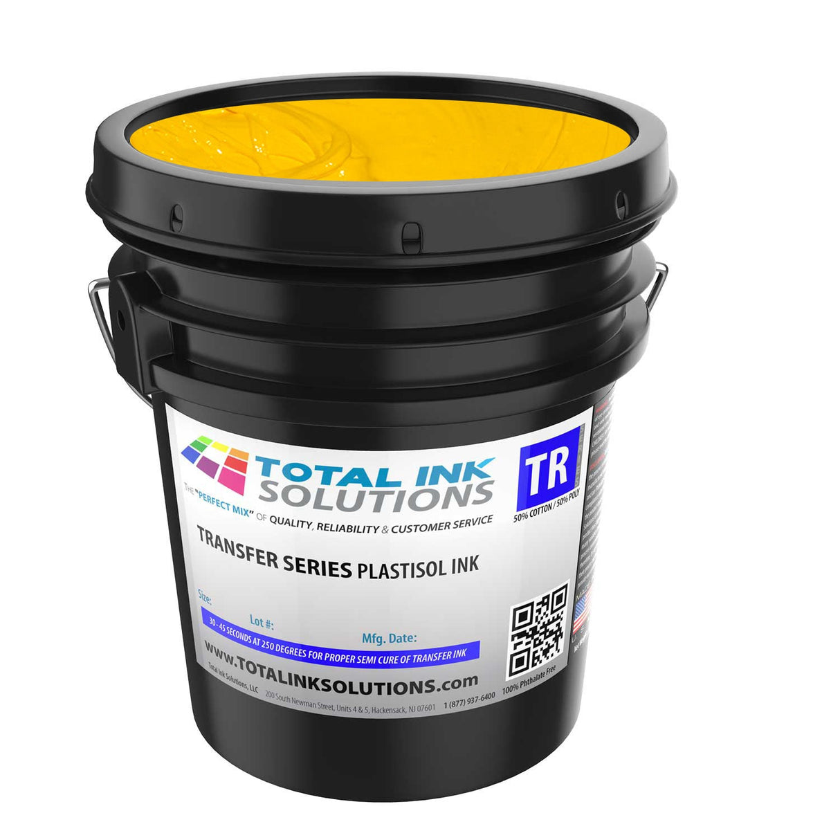 Transfer Plastisol Ink – 5 Gallon – For Cotton, Polyester & Blends