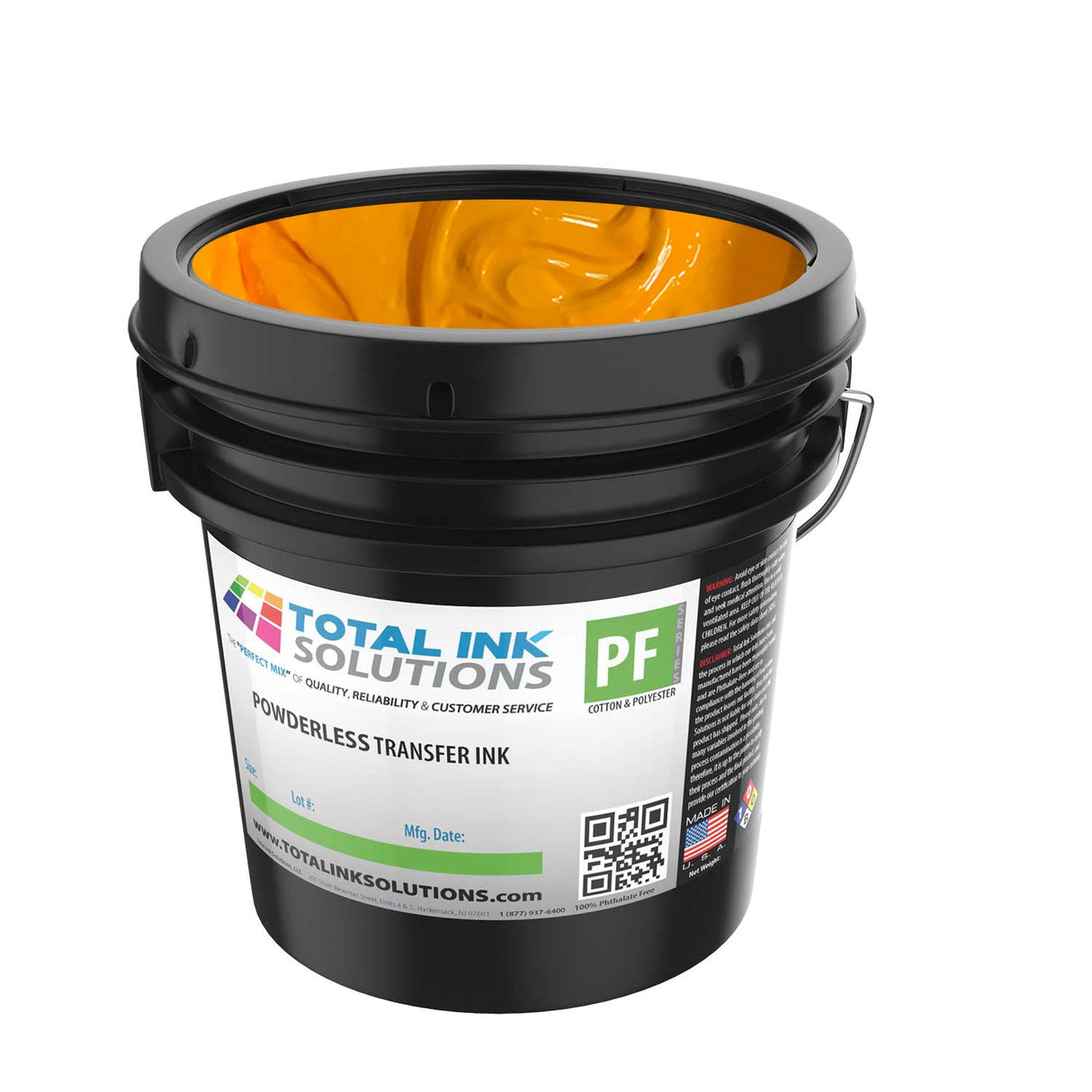 Powderless Plastisol Transfer Ink – Gallon – For Cotton, Polyester & Blends