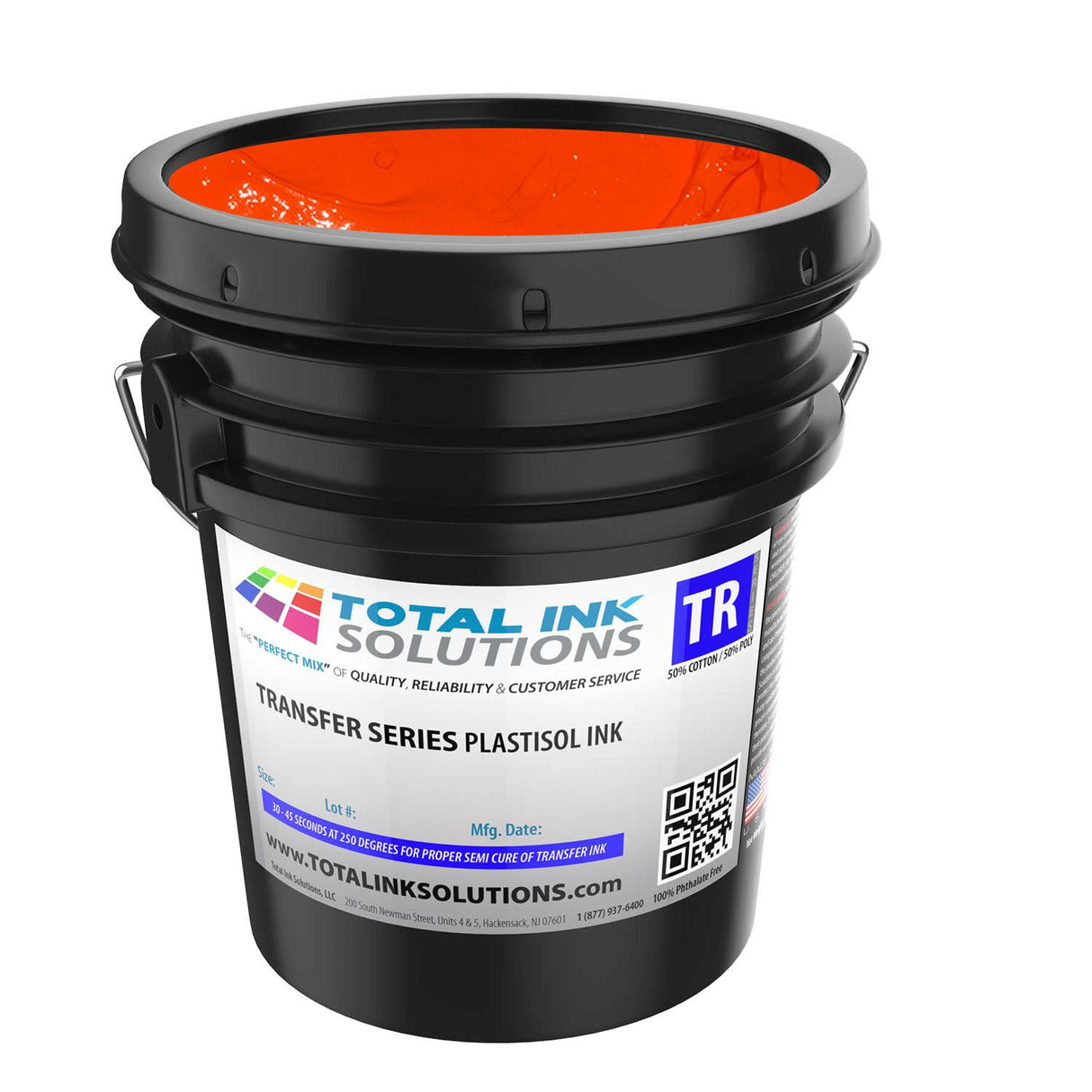 Transfer Plastisol Ink – 5 Gallon – For Cotton, Polyester & Blends