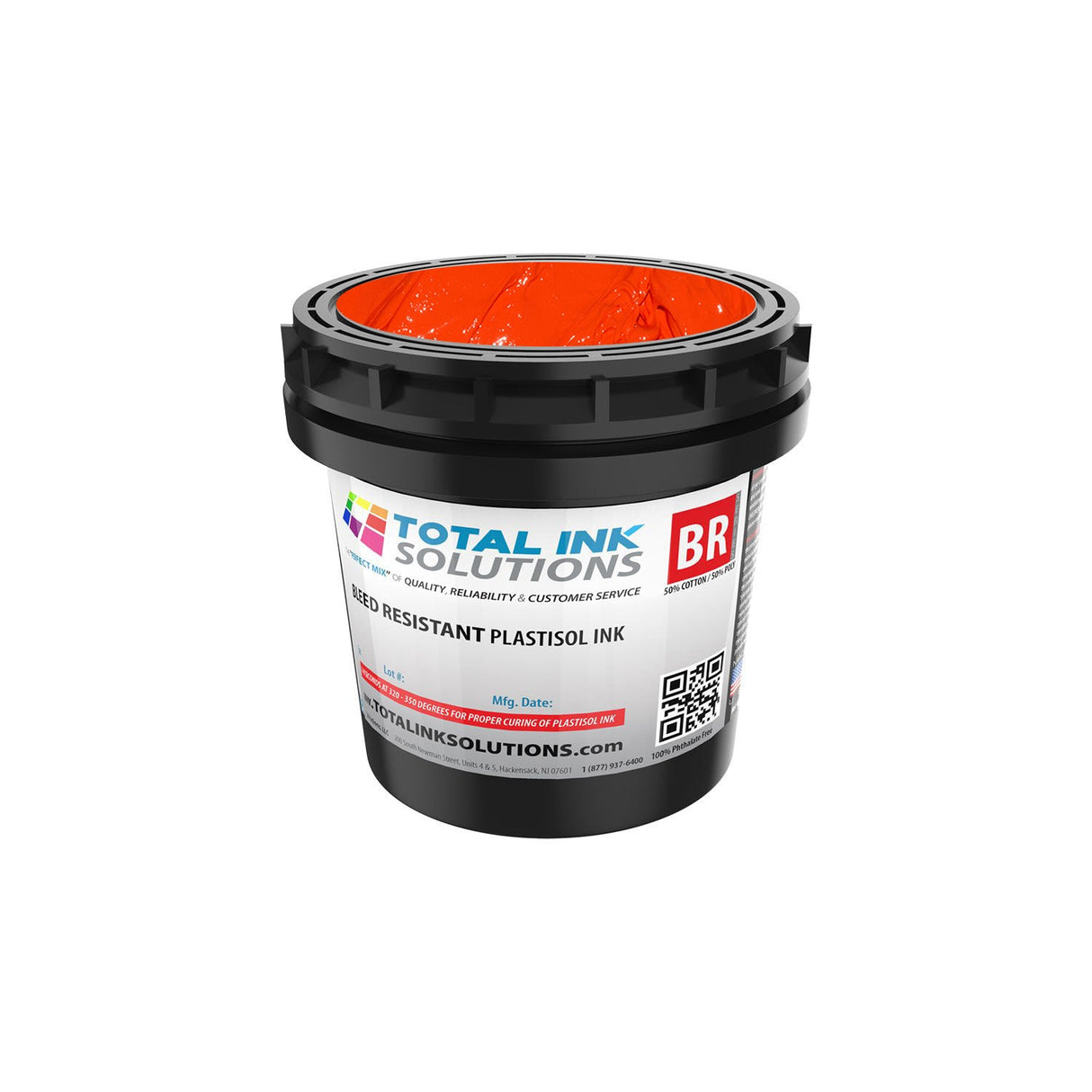 Bleed Resistant Plastisol Ink For 50/50 Cotton/Poly Blends