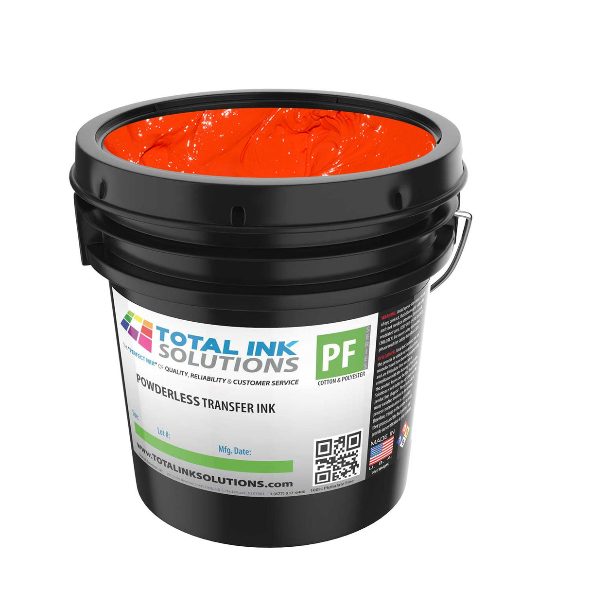 Powderless Plastisol Transfer Ink – Gallon – For Cotton, Polyester & Blends