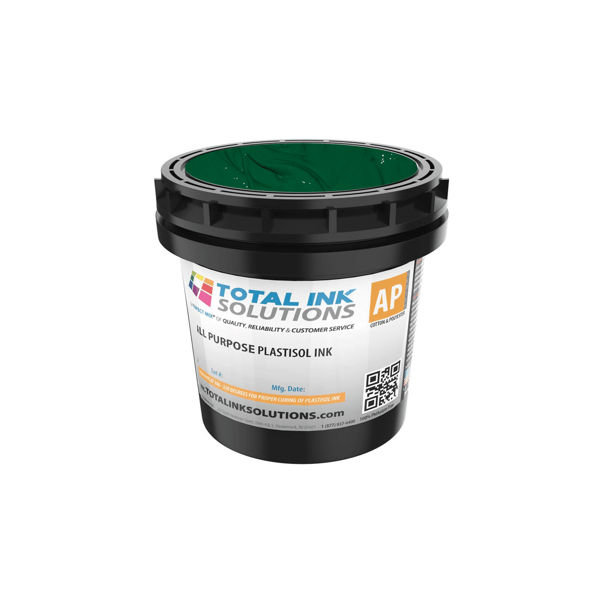 All Purpose Plastisol Ink – Colors – Quart – For Cotton, Polyester & Blends