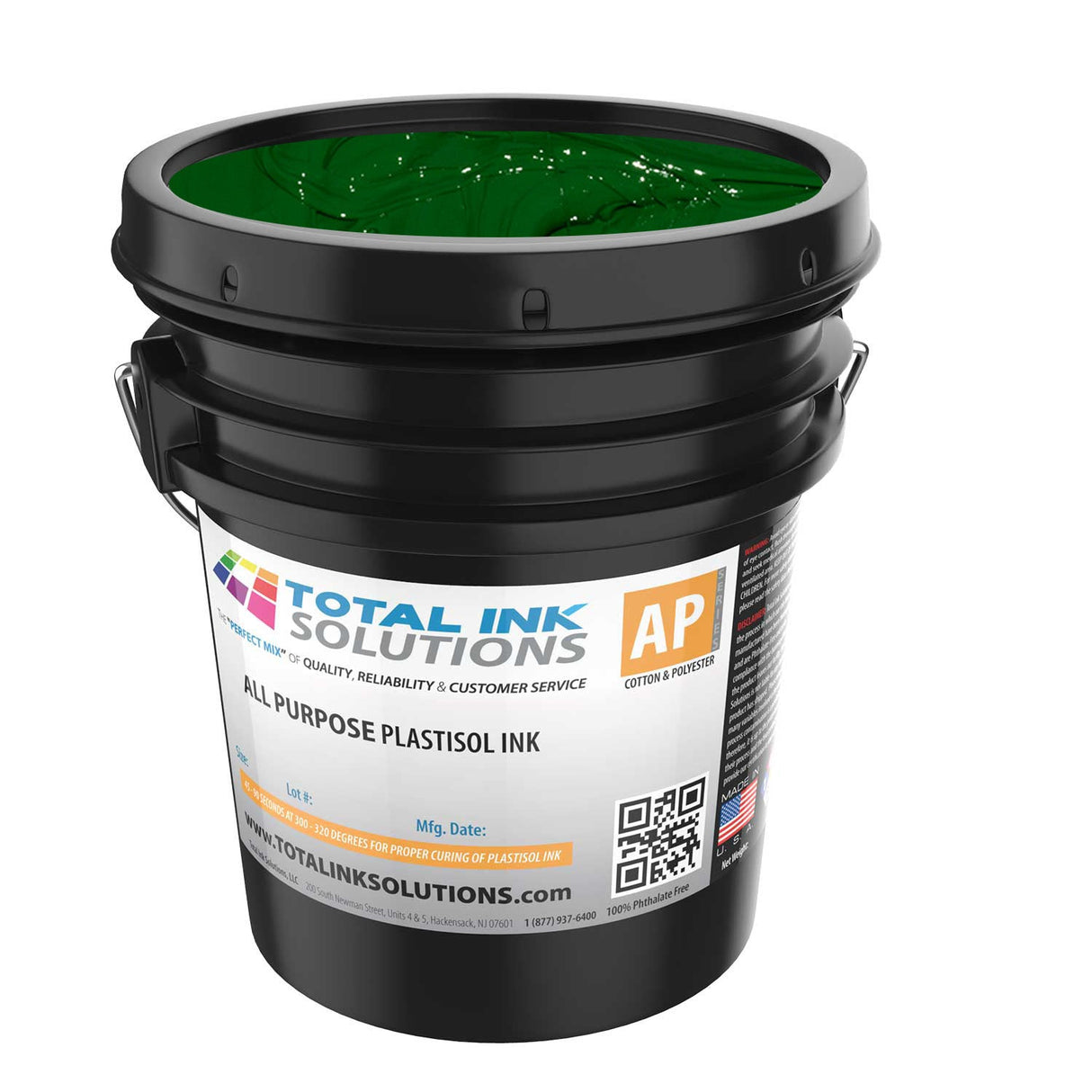 All Purpose Plastisol Ink – Colors – Gallon – For Cotton, Polyester & Blends
