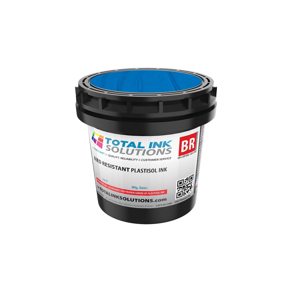 Bleed Resistant Plastisol Ink For 50/50 Cotton/Poly Blends
