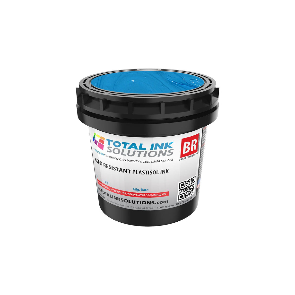 Bleed Resistant Plastisol Ink For 50/50 Cotton/Poly Blends