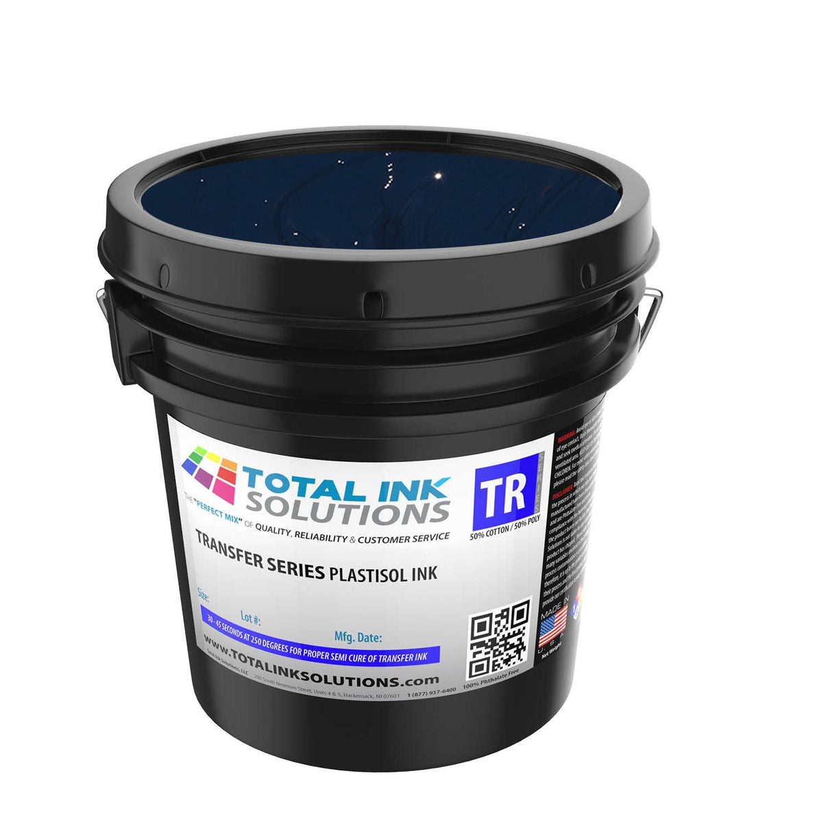 Transfer Plastisol Ink – Gallon – For Cotton, Polyester & Blends