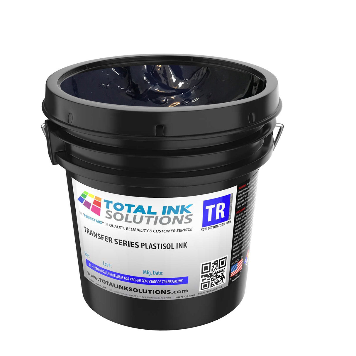 Transfer Plastisol Ink – Gallon – For Cotton, Polyester & Blends