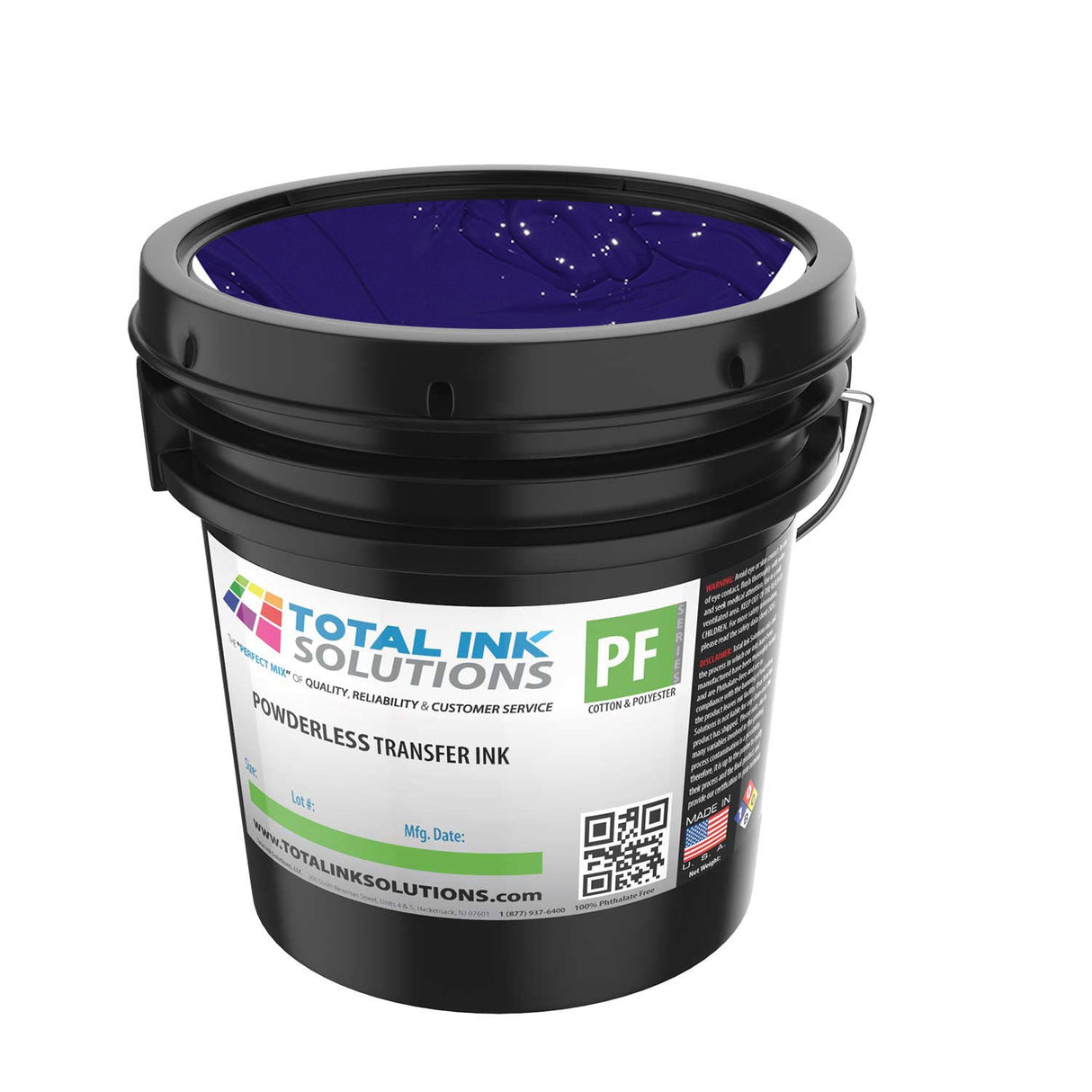 Powderless Plastisol Transfer Ink – Gallon – For Cotton, Polyester & Blends