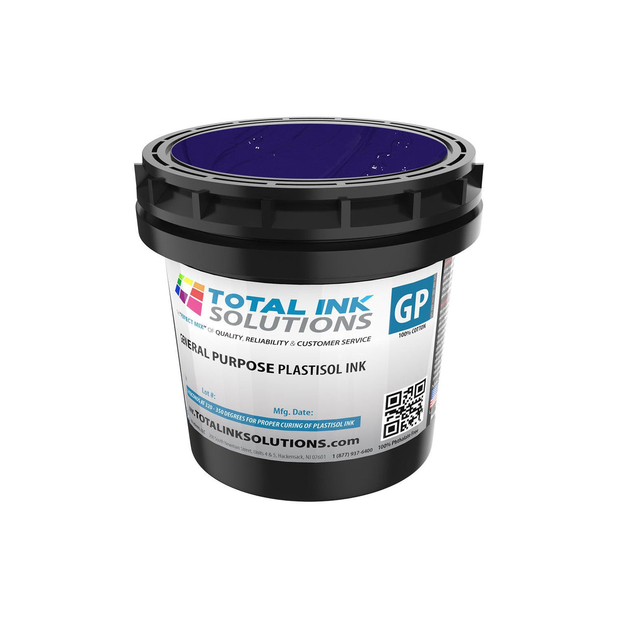 General Purpose Plastisol Ink Colors – Pint - 100% Cotton