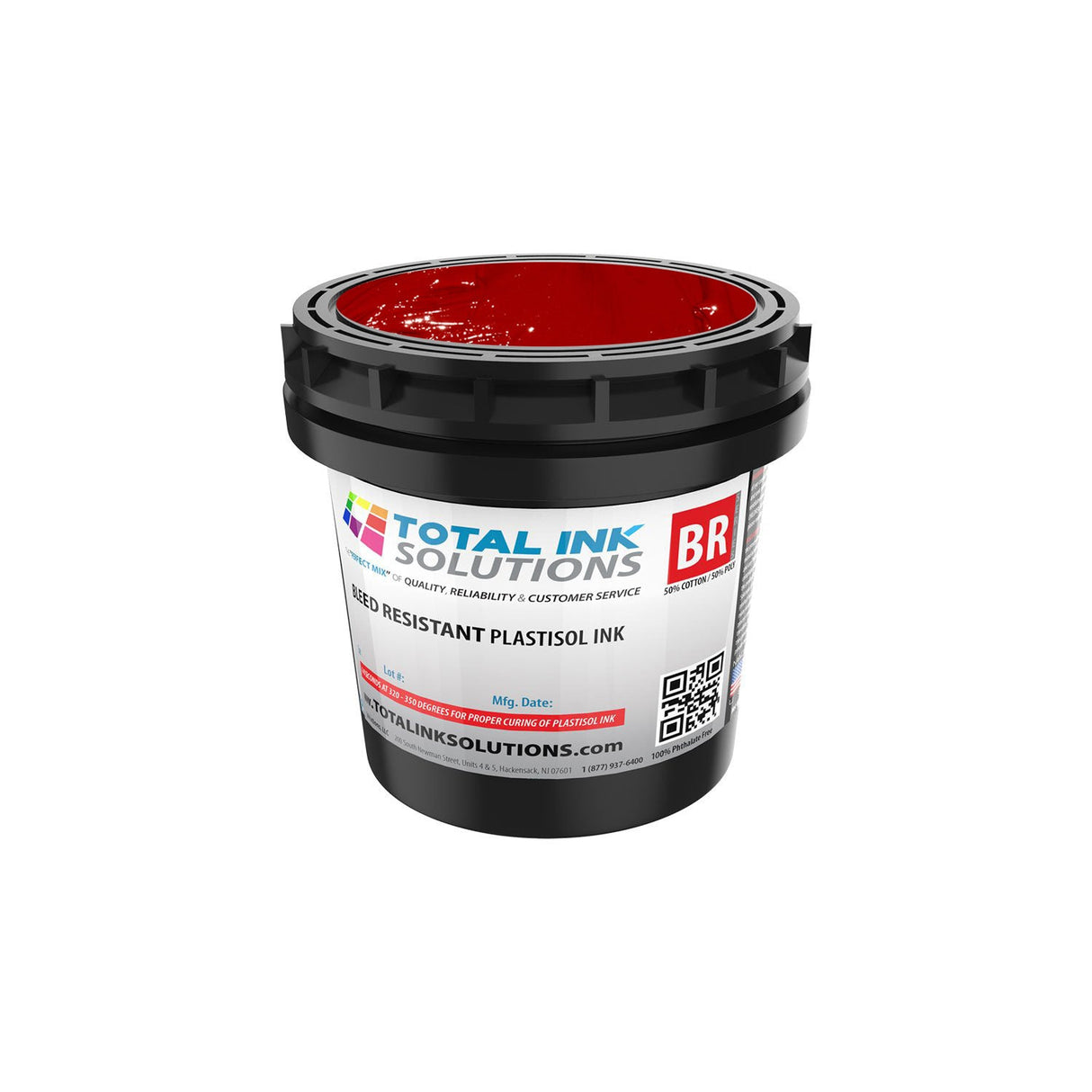 Bleed Resistant Plastisol Ink For 50/50 Cotton/Poly Blends