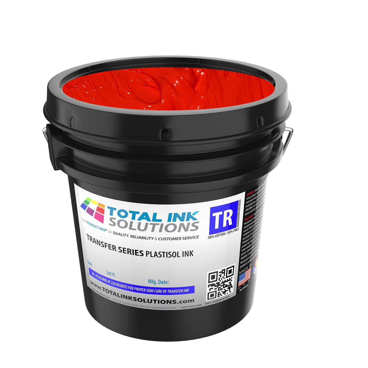 Transfer Plastisol Ink – Gallon – For Cotton, Polyester & Blends