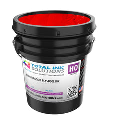 High Opaque Plastisol Ink – Colors – 5 Gallon – For Cotton, Polyester & Blends