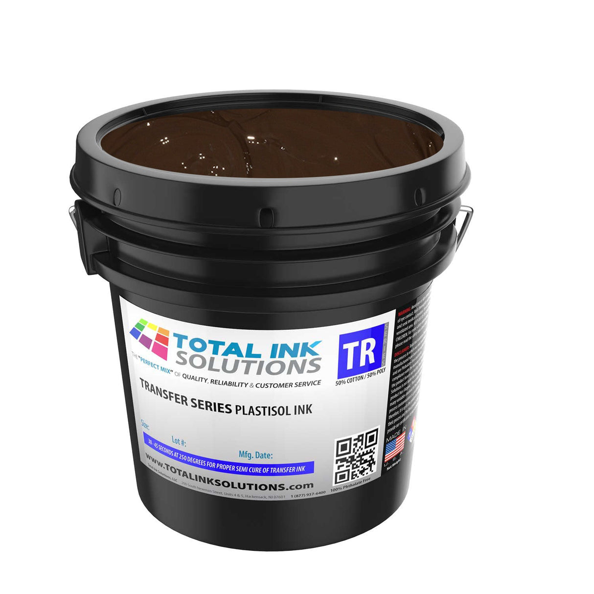 Transfer Plastisol Ink – Gallon – For Cotton, Polyester & Blends
