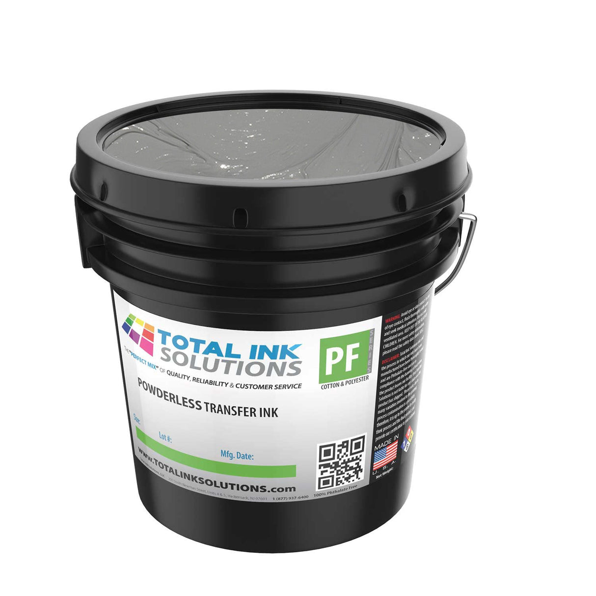 Powderless Plastisol Transfer Ink – Gallon – For Cotton, Polyester & Blends