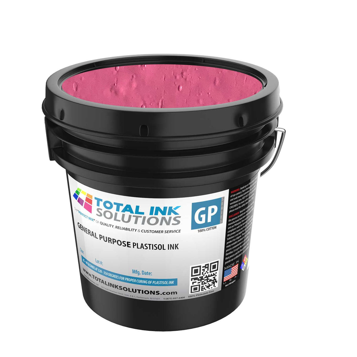 General Purpose Plastisol Ink Colors – Gallon - 100% Cotton