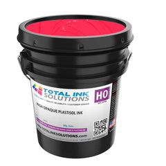 High Opaque Plastisol Ink – Colors – 5 Gallon – For Cotton, Polyester & Blends