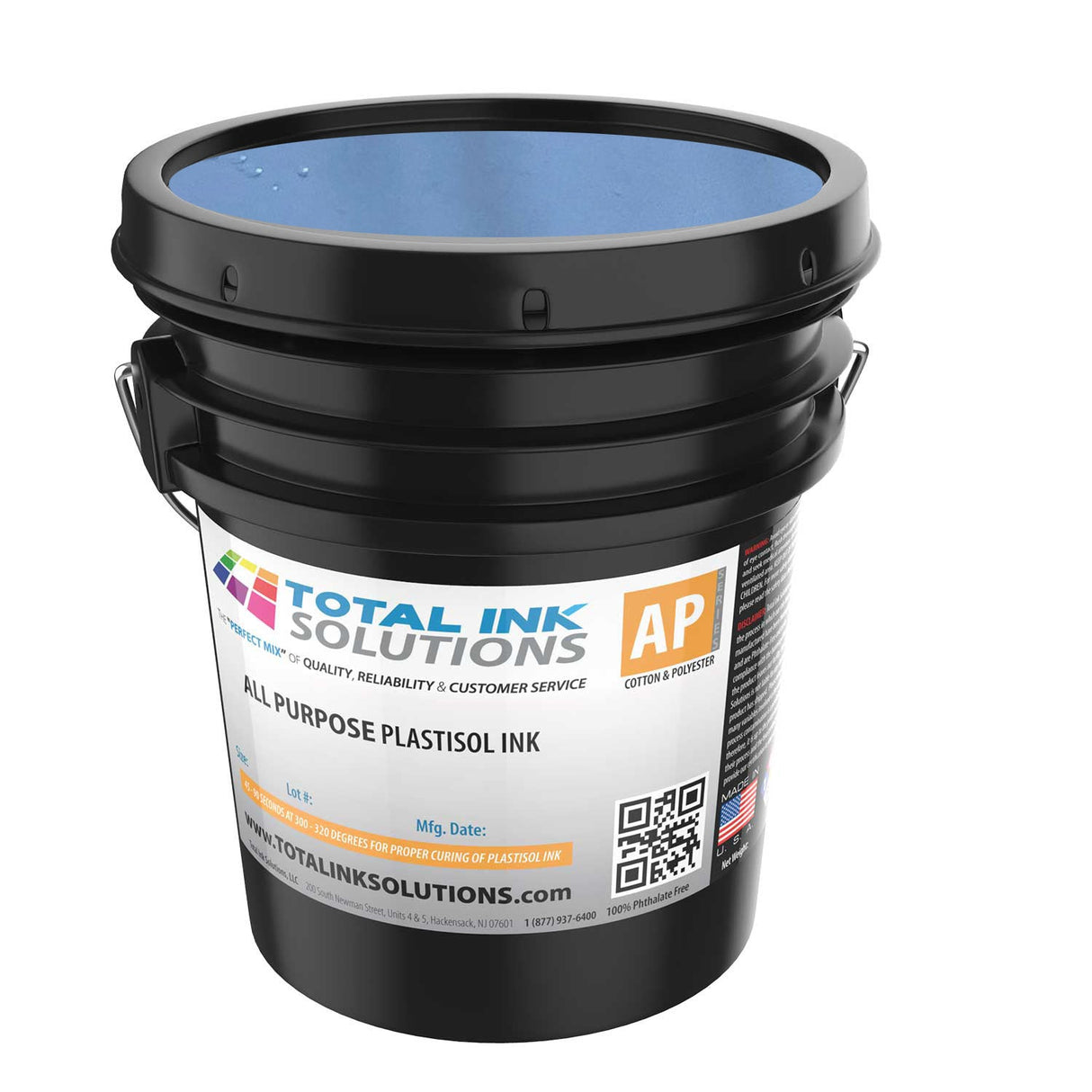 All Purpose Plastisol Ink – Colors – Gallon – For Cotton, Polyester & Blends
