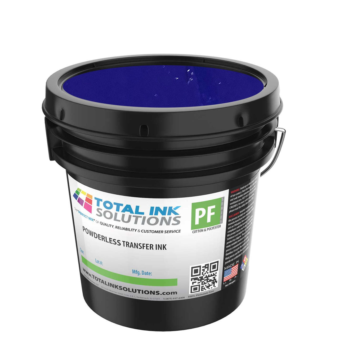 Powderless Plastisol Transfer Ink – Gallon – For Cotton, Polyester & Blends