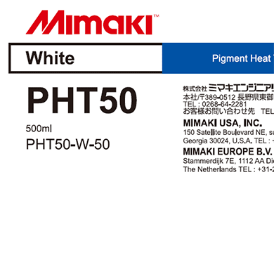 Mimaki Textile Pigment Ink for DTF TXF150 Series Printer (PHT50)