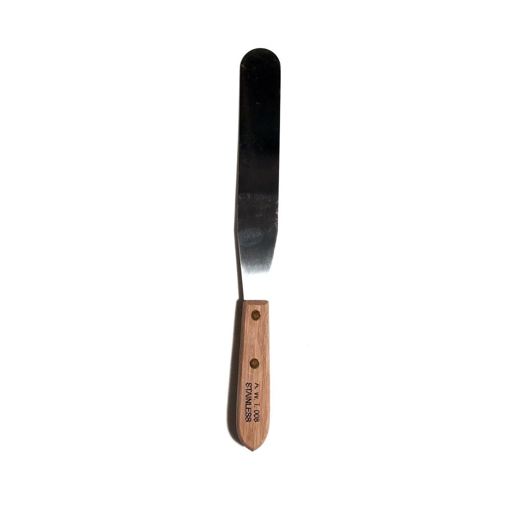 Stainless Steel Spatula With Wood Handle