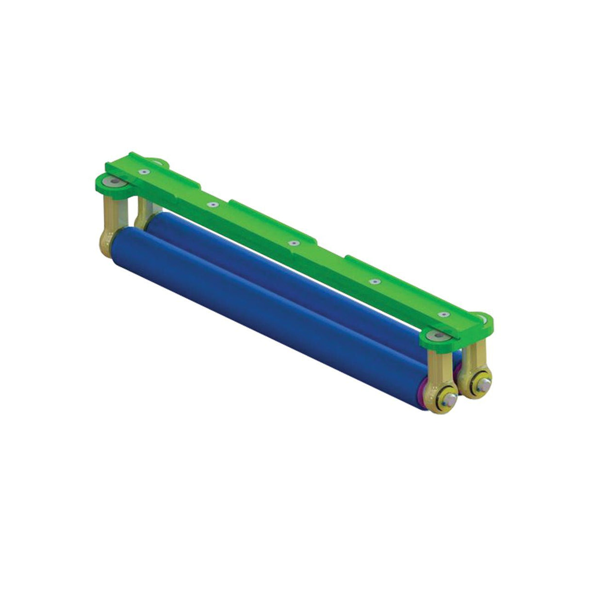 Double Roller Squeegee 16" (w/ PTFE Sheet) – Precision Ink Smoothing for Screen Printing