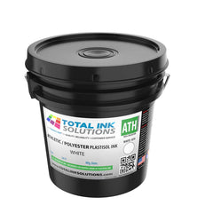 Athletic White Polyester Plastisol Ink - 100% Polyesters