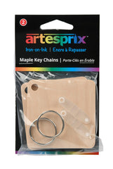 Iron-On-Ink Sublimation Key Chains – Customizable Double-Sided Blanks