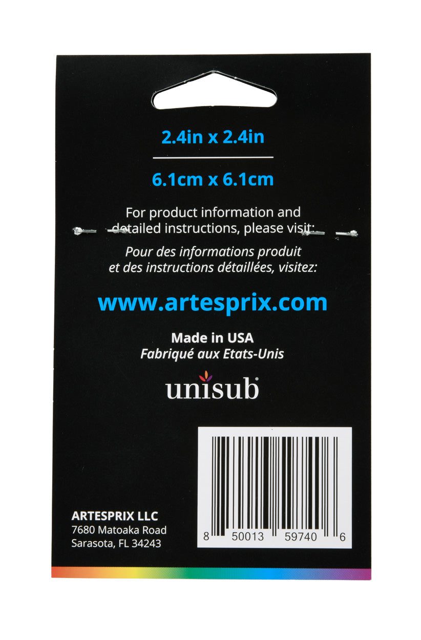 Iron-On-Ink Sublimation Key Chains – Customizable Double-Sided Blanks