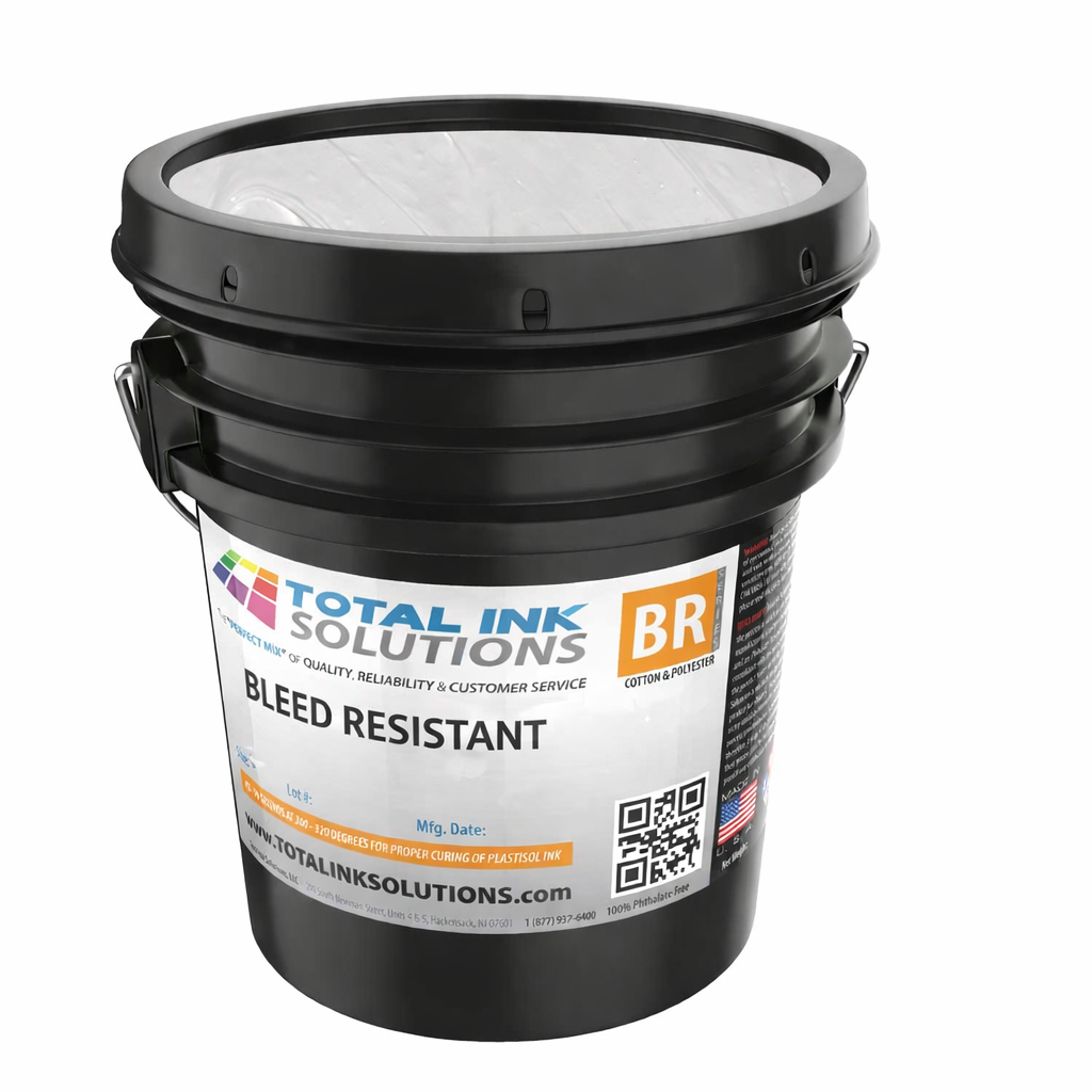 Bleed Resistant Plastisol Ink For 50/50 Cotton/Poly Blends