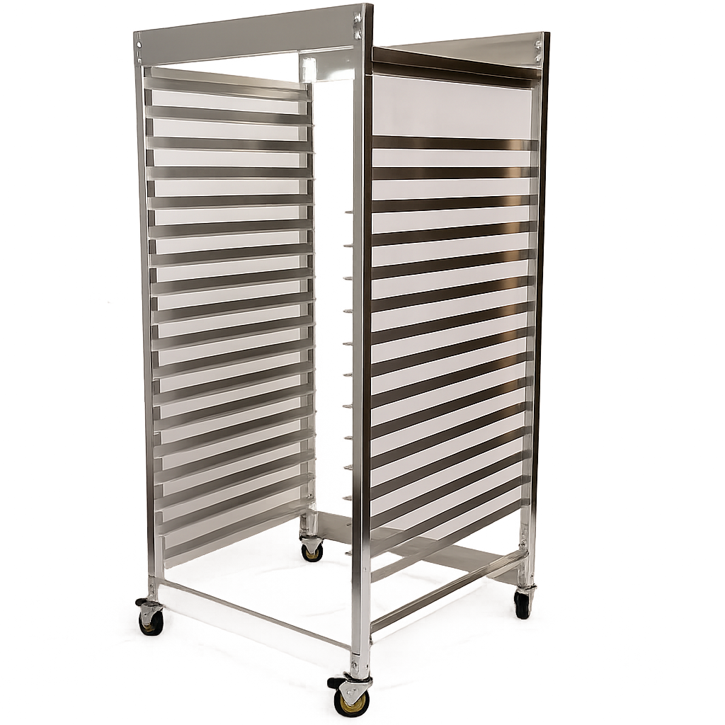 Screen Rack – Holds 20 Screens | Storage for Screen Printing Shops