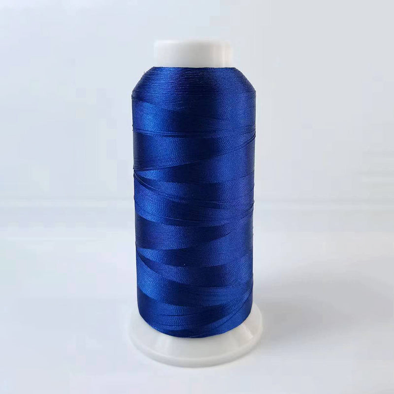 Dark Blue D-615 Polyneon Embroidery Thread #40 – 5500 Yards