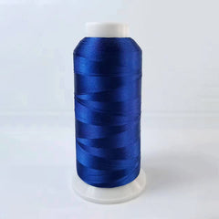 Dark Blue D-615 Polyneon Embroidery Thread #40 – 5500 Yards