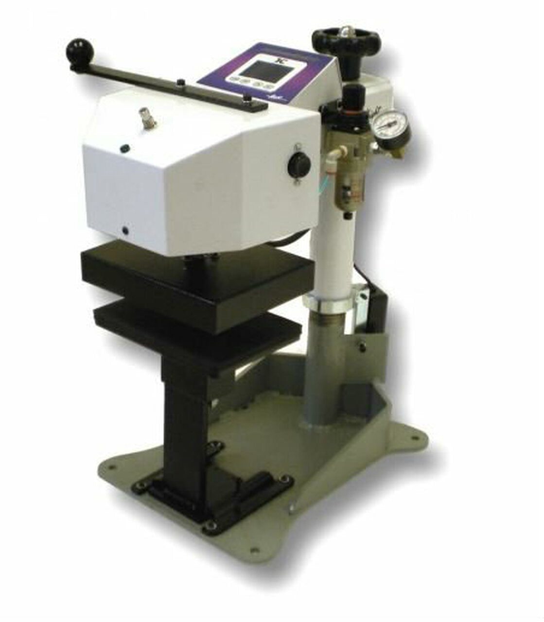 Digital Combo DC8AP Air-Operated Swing-Away Heat Press – 6" x 8" for Precision Label & Patch Printing