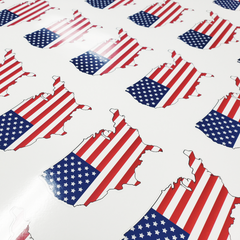 General Formulations Gen222 6 Mil  Matte Semi-Rigid Vinyl – Permanent Adhesive Decal Film