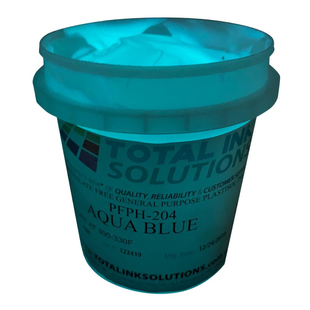 Glow In the Dark Aqua Blue - Plastisol Ink