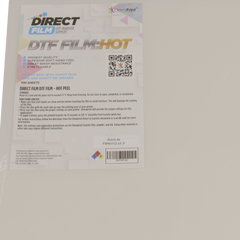 DTF Film - Instant Hot Peel Hot Peel Case 13" 19" of 100 Pack