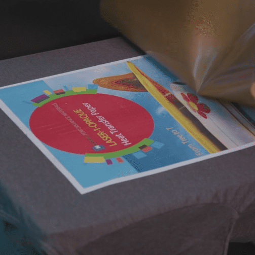 Neenah® Laser 1 Opaque 8.5" x 11" High-Quality Inkjet Heat Transfer Paper for Dark Garments