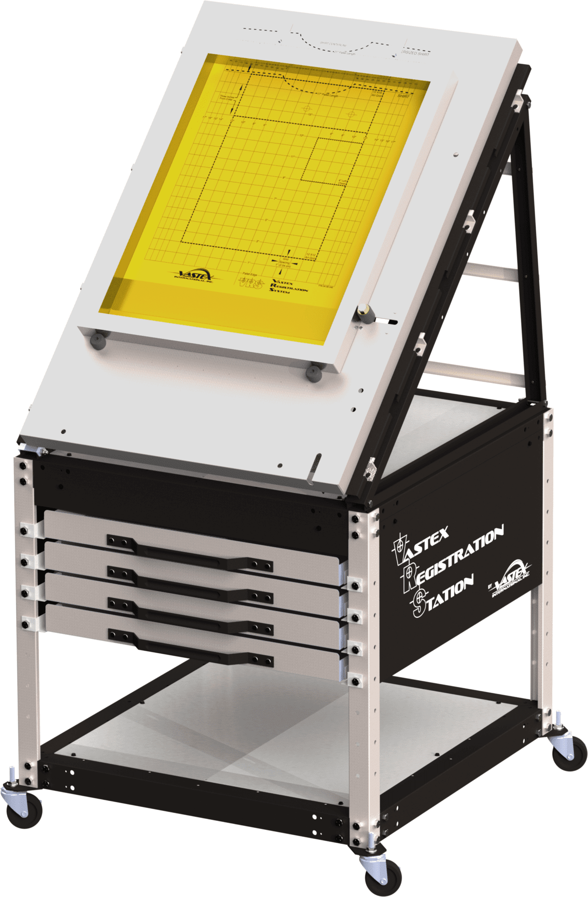 Registration Station VRS – Manual, Side Clamp, & Automatic Press Compatibility