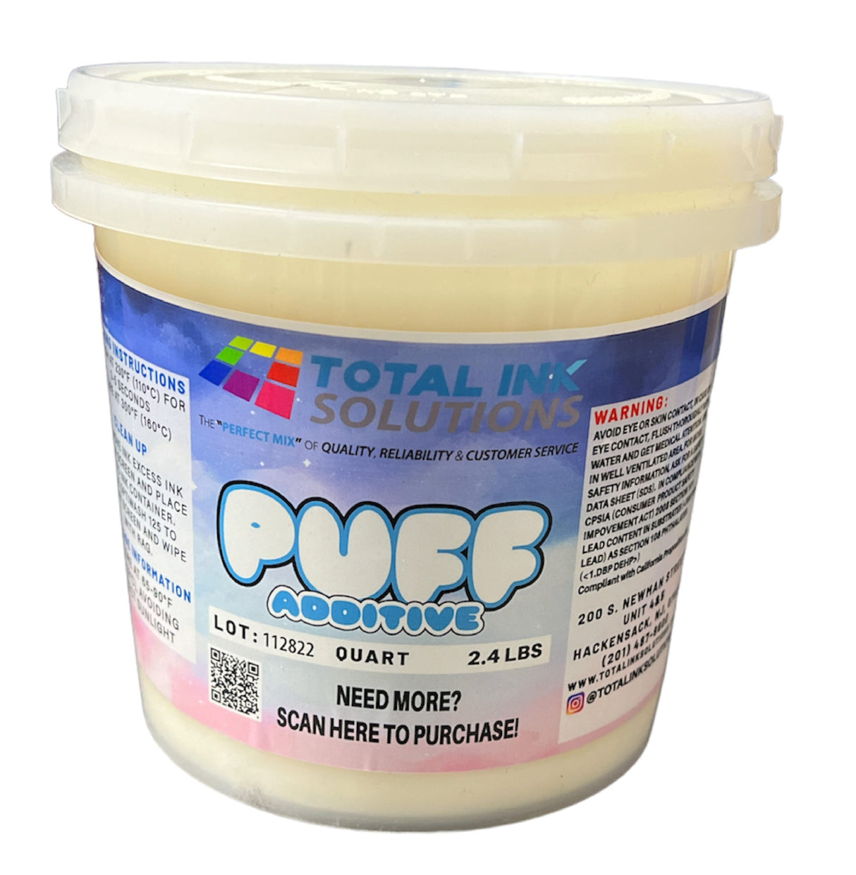 Badass Puff Additive Agent - High-Rise Puff Effect for Plastisol Inks