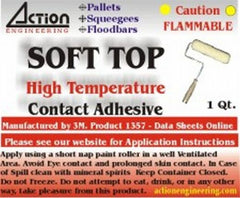 Soft Top Rubber Adhesive 48" X 12"