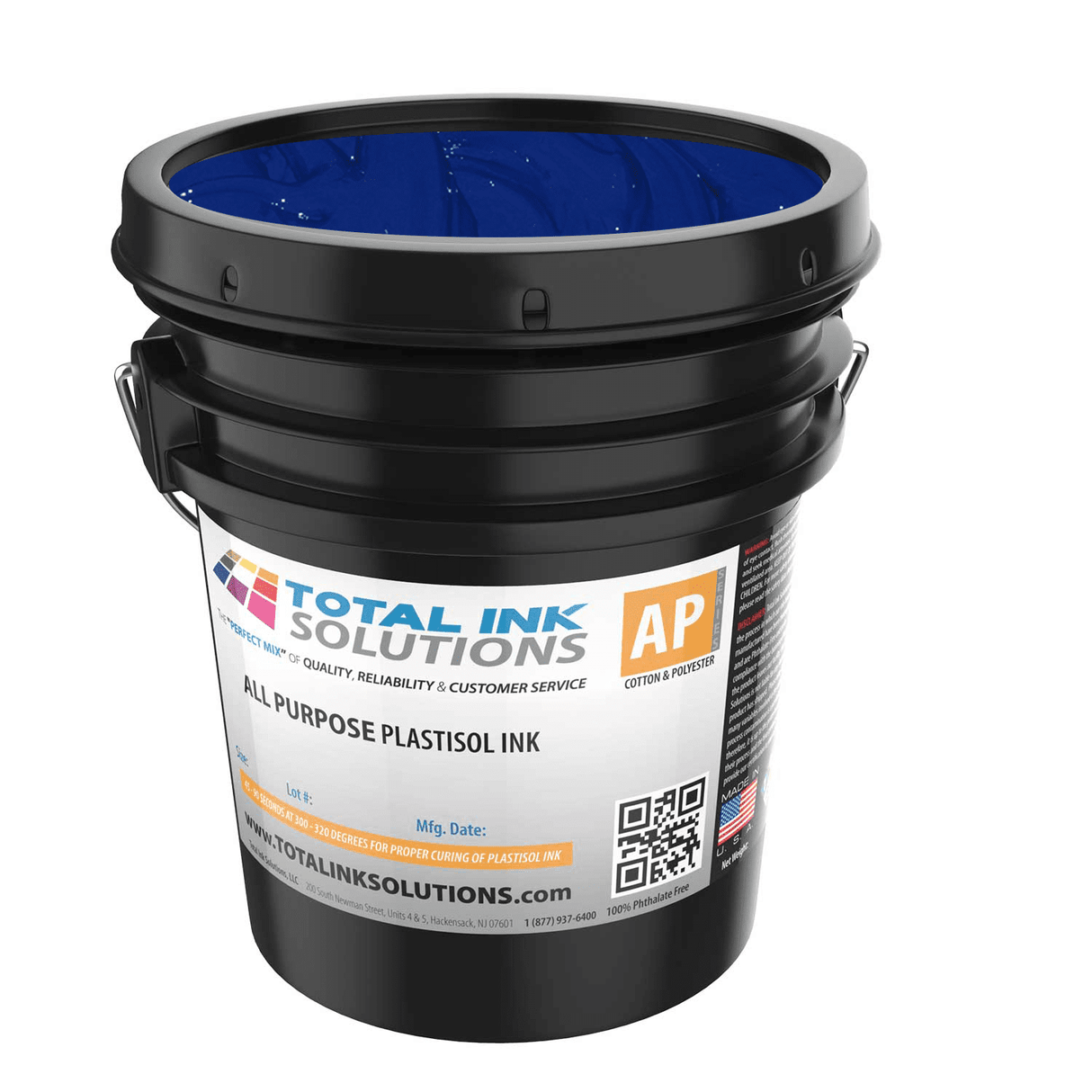 All Purpose Plastisol Ink – Colors – Gallon – For Cotton, Polyester & Blends