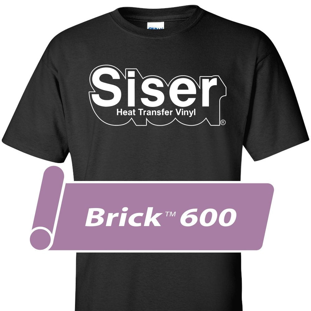 Siser® Brick 600 Heat Transfer Vinyl - 12" X 1 YD