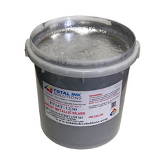 Metallic Brilliant Silver Ink Plastisol Ink