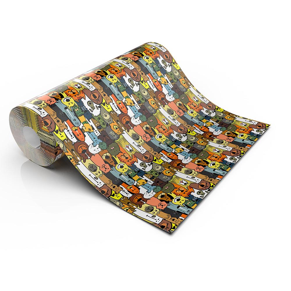 Lifestyle Pattern PU Heat Transfer Vinyl - 20" X 1 Yd