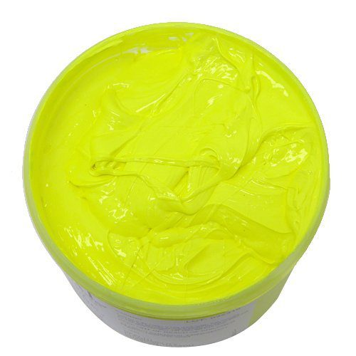Fluorescent Puff Plastisol Ink – Chartreuse Day Glow – For 3D Effect