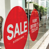 Lumina 1203 Series Printable Promotional Static Cling Film