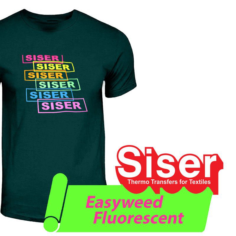 Siser® Easyweed Fluorescent Heat Transfer Vinyl - 20" X 1 YD