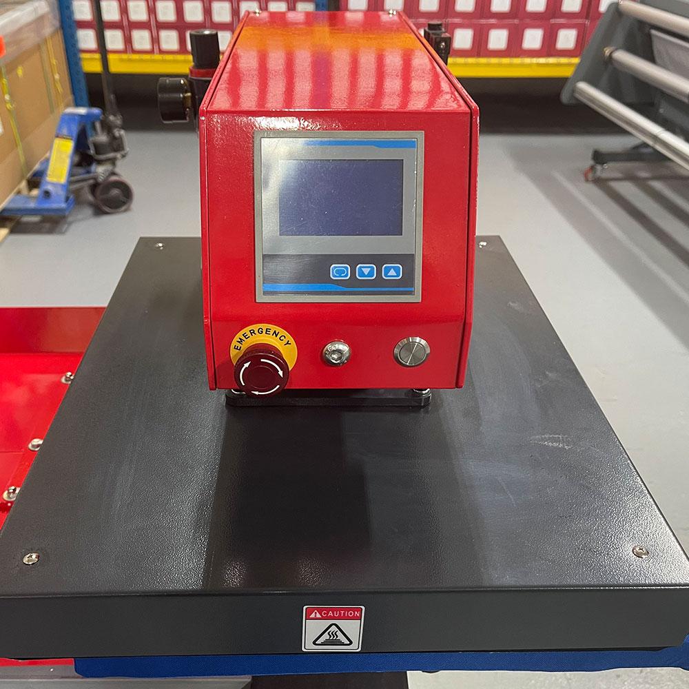 AmeriFLEX™ Pneumatic Heat Press Machine with Stand & Dual Registration Guides