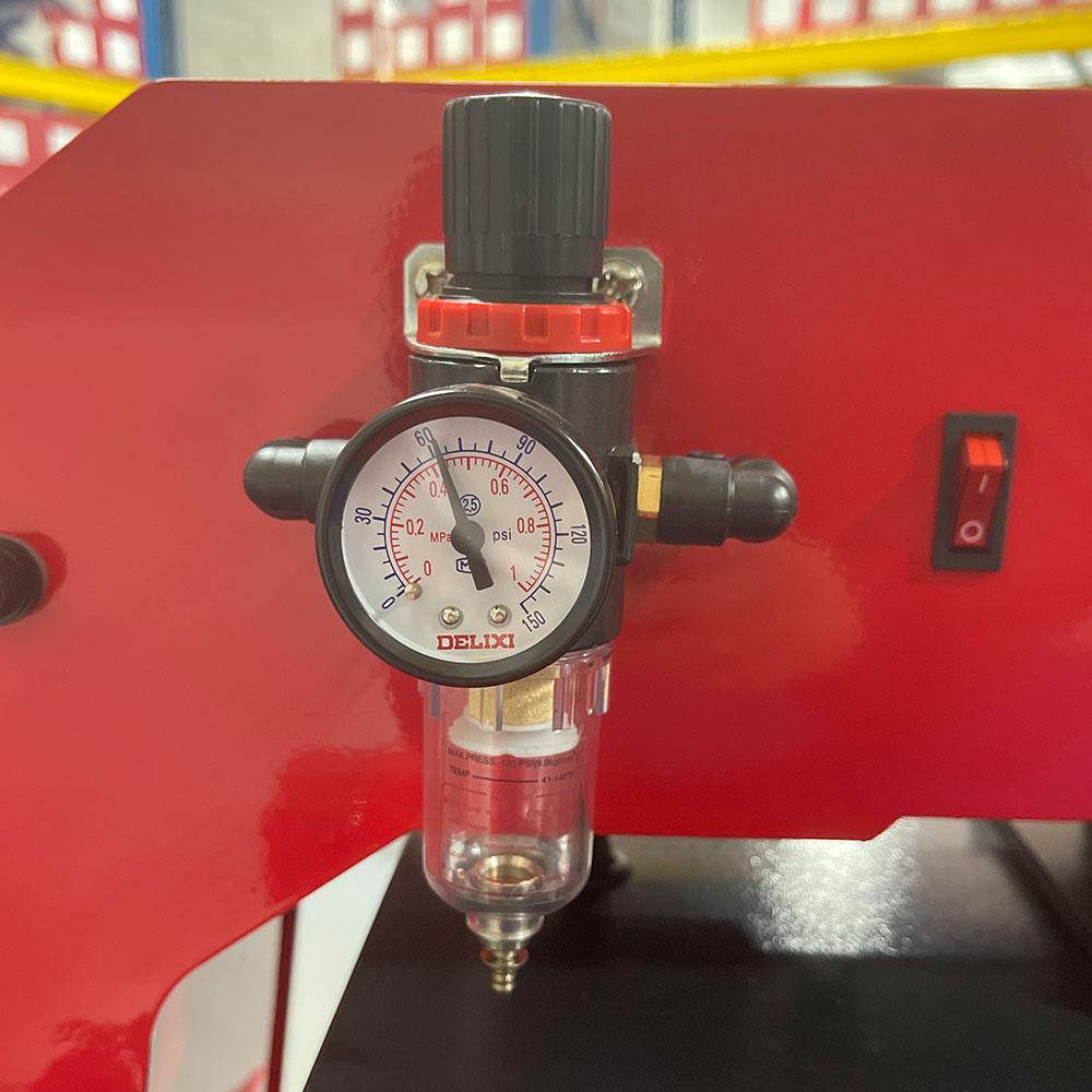 AmeriFLEX™ Pneumatic Heat Press Machine with Stand & Dual Registration Guides