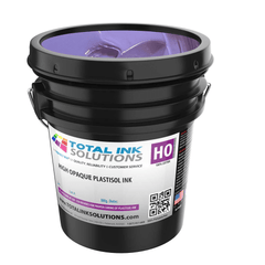 High Opaque Plastisol Ink – Colors – 5 Gallon – For Cotton, Polyester & Blends